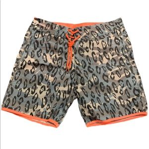 NWT 🏊‍♀️ Les Canebiers Camo Swim Shorts